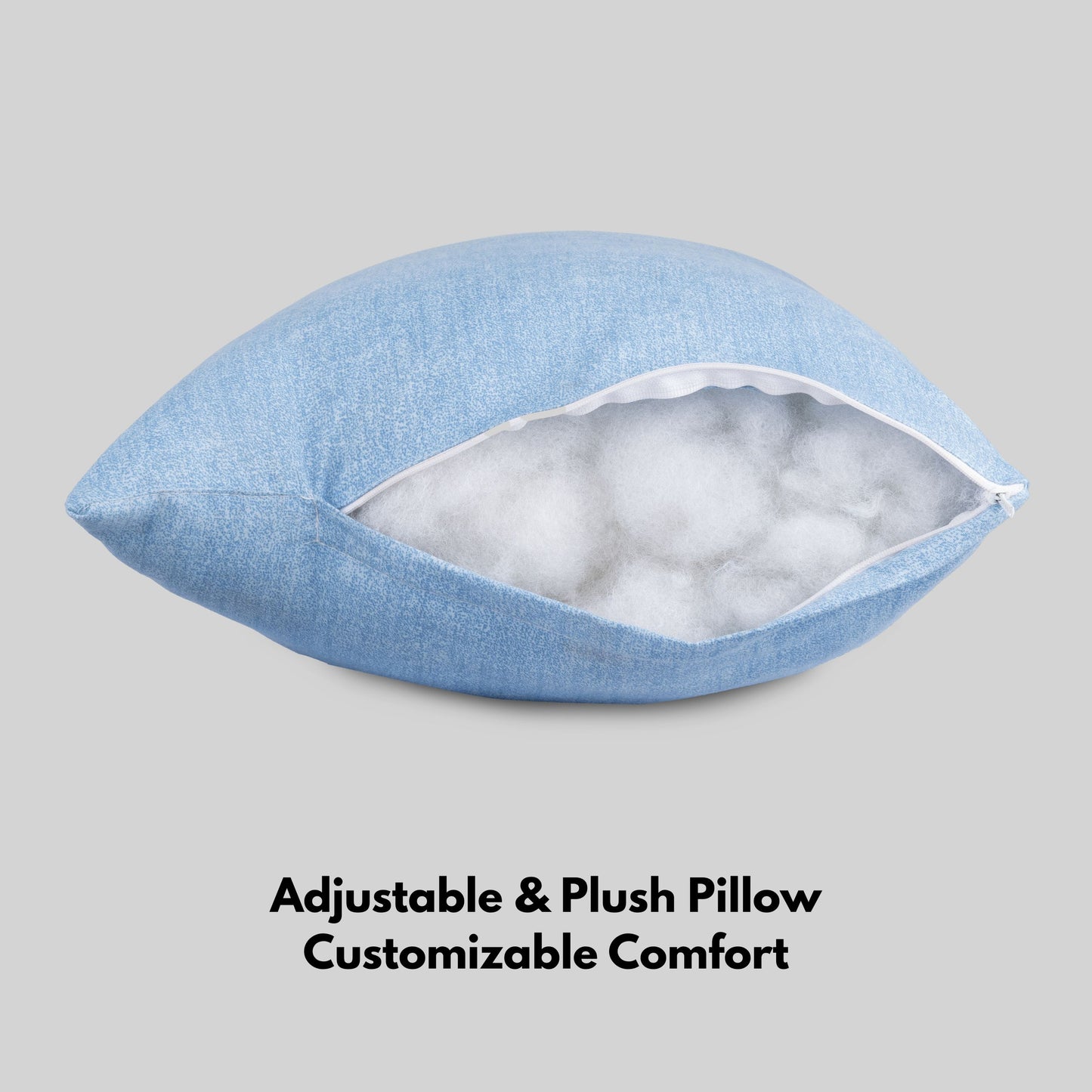 Blue Colour Fiber Pillow