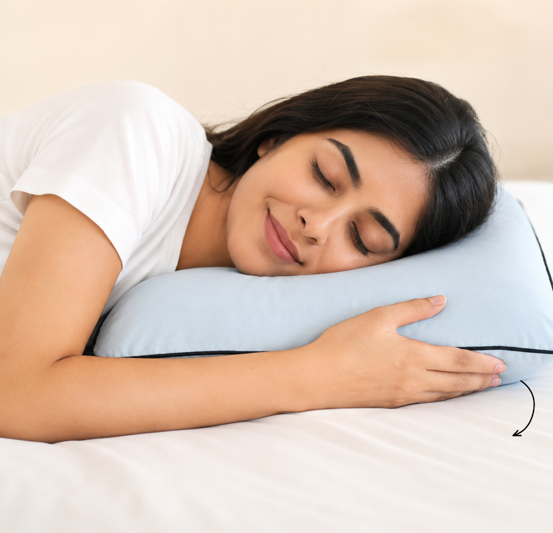 Couple Memory Foam Pillow Set