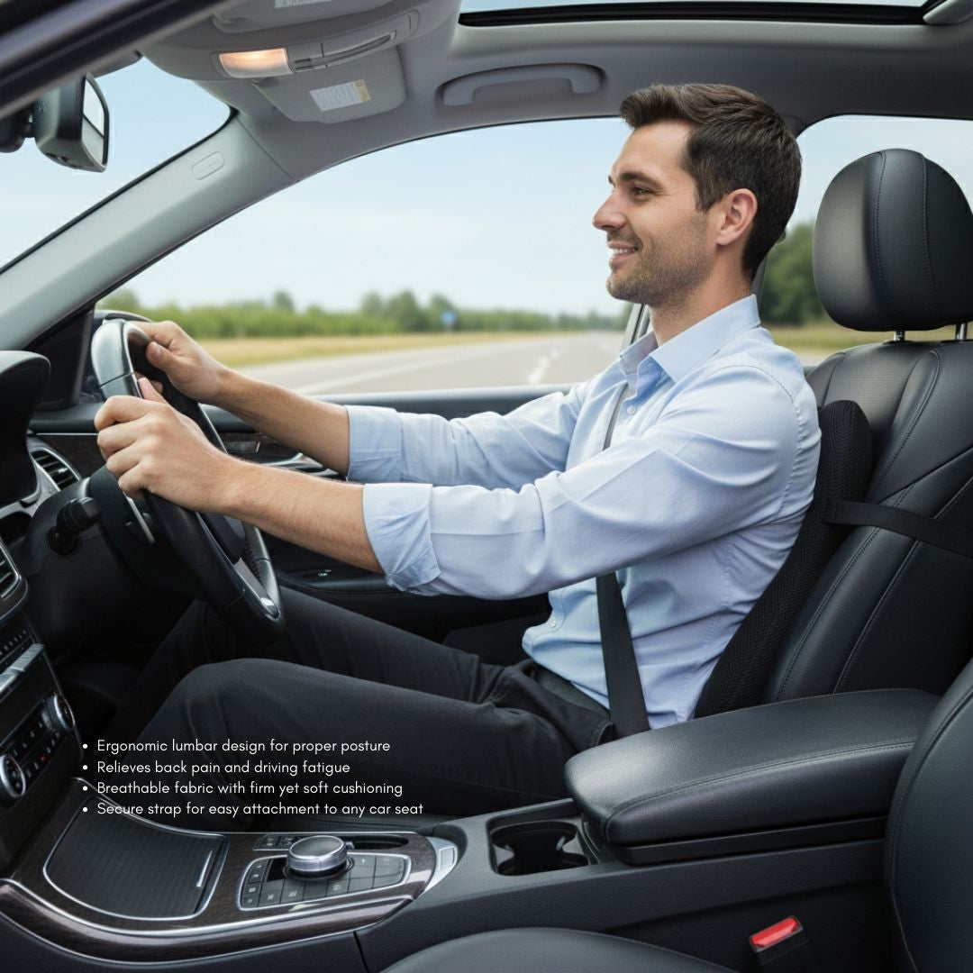 Memory Foam Car Backrest